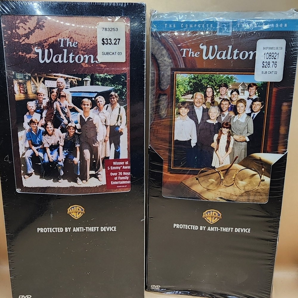 New- The Waltons Season 1, 3 DVD Sealed Family TV Show